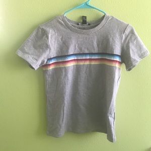 Rainbow striped T-Shirt